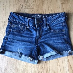 American Eagle Super Stretch Jean Shorts - size 2
